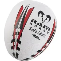 RAM Rugby Solo Skill Rugby Ball - Ultieme individuele training - 3D Grip - Maat 4
