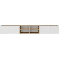 MargaretHadas24 TV-kast Mio IV 300 (3x100) cm (artisan + wit)