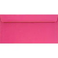 Netuno Gladde roze enveloppen A4 - 110 x 220 mm - 25 stuks - HK zelfklevend met plakstrip - 90 gram - Burano -