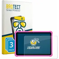 BROTECT Screenprotector 3 Stuks voor FASTWD L231-EEA 10.1" Beschermglas transparant