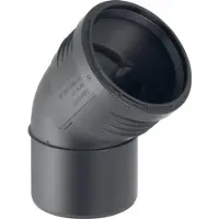 Geberit Silent-PP Bocht, DN 150, dø 160 mm, 390.720.14.1