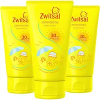 Zwitsal SPF 30+ Zonnecreme - Waterresistent - 3 x 150 ml - Zonnebrandcreme voor Kinderen - Zonnebrand