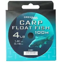 Drennan Carp Float Fish 100m – Soepele Monofilament Lijn voor Dobbervisserij - Maat : 6lb