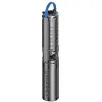 Grundfos Onderwaterpomp 3-fase pomp 4" met enkelfasige PSC motor in RVS 304 AISI SP 3a-29 2.2kw - 5.5A - 3 x 400V - Rp 1.1/4"