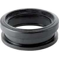 Geberit PE Aansluitsteekmof met lipafdichting, voor wand-WC, DN 100 / 100, 367.794.16.1
