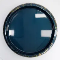 Tokyo Design Studio - Sushi Oke Blue Gold Marble - Hangiri Sushi Kom - 43,8 cm - Blauw/Goud
