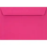 Netuno Gladde roze enveloppen A6 - 114 x 162 mm - 25 stuks - HK zelfklevend met plakstrip - 90 gram - Burano -