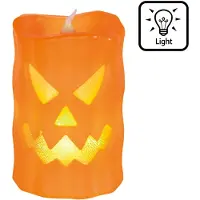 Boland LED Kaars Pompoen 10x6 cm