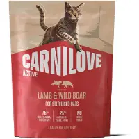 Carnilove ACTIVE - Cat - Lamb & Wild boar for Sterilised Adult All Breeds 400g