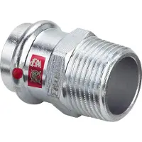 Viega Prestabo overgangsstuk 1111/22 x 1/2 verzinkt 641986