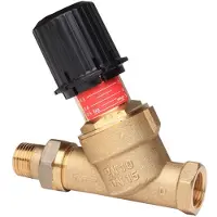 Danfoss AVDO 1/2 inbusnippel, gelijk aan 0,05-0,50 bar, aansluiting Rp 1/2-R 1/2, Verwarmingsaccessoires