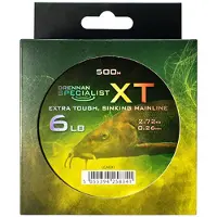 Drennan Specialist XT Sinking Mainline – Slijtvaste Zinkende Hoofdlijn voor Grote Vis - Maat : 6lb