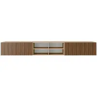 MargaretHadas24 Margaret Hadas24 TV-kast Mio IV, tv-meubel, laag tv-meubel, 300 cm, hangend, modern design, voor de woonkamer, wandmontage, tv-meubel, artisan, Catania