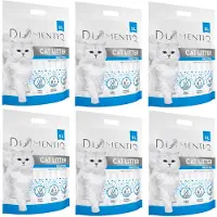 DIAMENTIQ Serie - Silica Kattenbakvulling - 6x5L - Niet-klonterend - Bezzapachowy