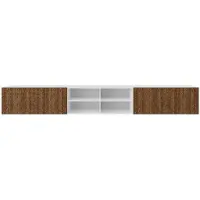 MargaretHadas24 TV-kast Cali IV 300 (3x100) cm (wit + catania)