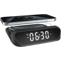SBS 2-in-1 wekker met draadloos opladen
