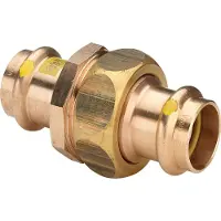 Viega Profipress G 3 delige koppeling SC 54mm conisch brons 379315