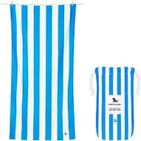 Dock & Bay Cabana - Strandlaken - Extra Large - ( 200x90cm ) - Bondi Blue