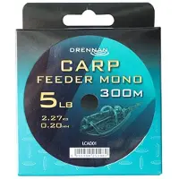 Drennan Carp Feeder Mono 300m – Snelzinkende Monofilament Lijn voor Feeder- en Bodemvisserij - Maat : 6lb - 0.23mm