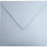 Netuno Gladde blauwe enveloppen A5 - 153 x 153 mm - 25 stuks - NK natgelijmde - 120 gram - Malmero -