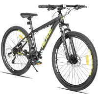 Hiland Bedrock Mountainbike - 27.5 Inch - 24 Versnellingen - Shimano - Hydraulische Schijfremmen - Aluminium Frame - Geel
