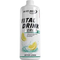 Best Body Nutrition Low Carb Vital Drink - 1000 ml - Bitter Lemon