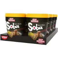 Nissin Soba Cup Noodles - Classic Wok Style Noedels - Instant Noodles - 8 stuks