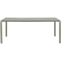 Zuiver Vondel Tuinset 6 personen - tuintafel + 6 stoelen Groen