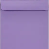 Netuno Gladde paarse enveloppen A5 - 155 x 155 mm - 25 stuks - HK zelfklevend met plakstrip - 90 gram - Burano -