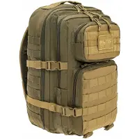 Mil-Tec - US Assault Pack Large Olijfgroen / Coyote