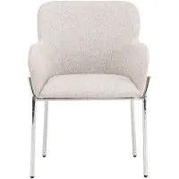 Ebuy24 Vätö eetkamerstoel armleuning beige.