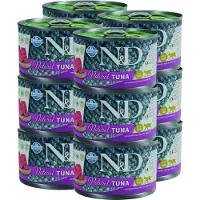 Farmina N&D - Kattenvoer - Tonijn - 12x140g - Graanvrij