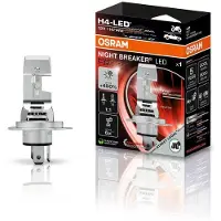 Osram H4 Night Breaker LED SPEED, 1 stuks, voor motorfiets