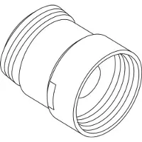 Ideal standard kogelgewricht M18x1, chroom chroom A960019AA