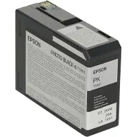 Epson T580 (C13T580100) Inktcartridge Foto-zwart