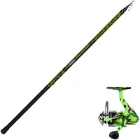 GARBOLINO Jungle Tele Bolognese Rod Zwart 3.60 m / 30 g
