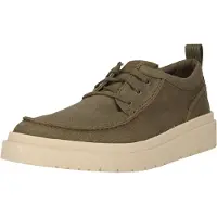Clarks Veterschoen 'Polden Moc' olijfgroen