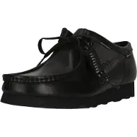 Clarks Mocassins 'Wallabee' zwart