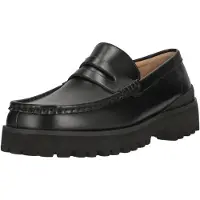 Clarks Instapper Originals Men Yukoner Penny Black Leather-Schoenmaat 43