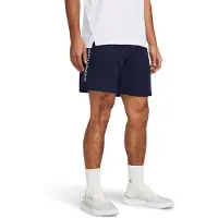 Under Armour Sportbroek 'Wordmark' navy / wit