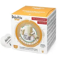 Dolce Vita | Cioccobianca - Witte warme chocolademelk - 12 capsules voor Dolce Gusto