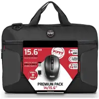 Port Designs Laptop Case 501873 - Zwart - Duurzame en stijlvolle bescherming voor uw laptop