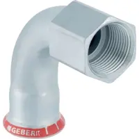 Geberit Mapress C staal overgangsbocht 90° verzinkt bi.dr. 2 bi.x54mm 20562