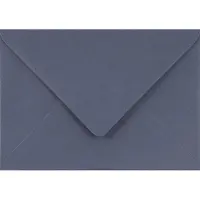 Netuno Gladde blauwe enveloppen A6 - 125 x 175 mm - 25 stuks - NK natgelijmde - 90 gram - Burano -
