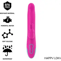 Happy Loky | Pluto Rabbit Vibrator and Rotator Watchme Wireless Technology Compatible