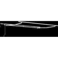 vidaXL Uitschuifbare luifel Zand 400 × 300 cm Stof en Aluminium