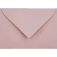 Netuno Gladde roze enveloppen A6 - 125 x 175 mm - 25 stuks - NK natgelijmde - 120 gram - Malmero -