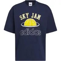 Adidas Shirt 'Skyjam' navy / geel / wit