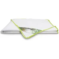 Nachtrustonline Bamboo Bett - 100% Bamboe zomerdekbed - Heerlijk Koel & Fris bamboe dekbed - Licht, soepel, absorberend, ventilerend zomer dekbed - 200x200 cm - Tweepersoons