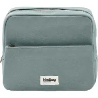 HINDBAG Alix XL - toilettas - Mint – 100% mooi biologisch katoen EAN: 3665841006511 Toilettas